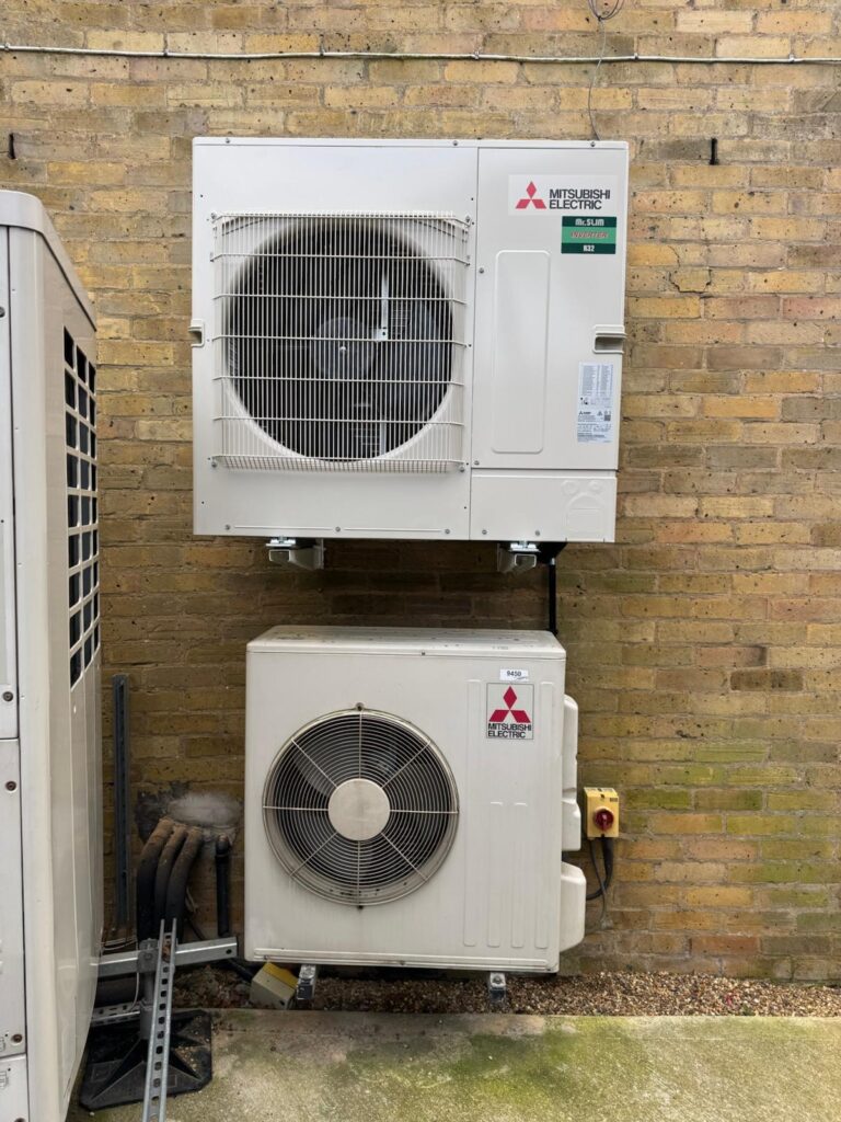 Commercial Air Conditioning Installation in stevenage, HERTFORDSHIRE for Airbus Defence & Space Ltd-Aircraft industry
